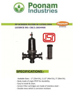 PP Screen Fillter