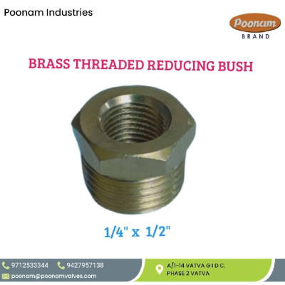 Brass Threaded Reducing Bush