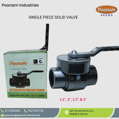 SINGLE PC SOLID VALVES