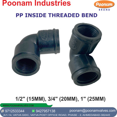 PP INSDED THREADED BEND