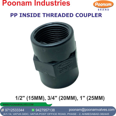 PP INSIDE THREADED COUPLER
