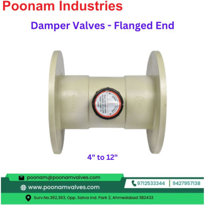 Damper Valves - Flanged End