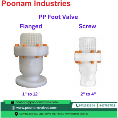 PP Foot Valve