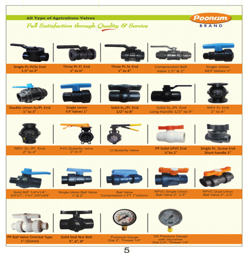 PP BALL VALVES