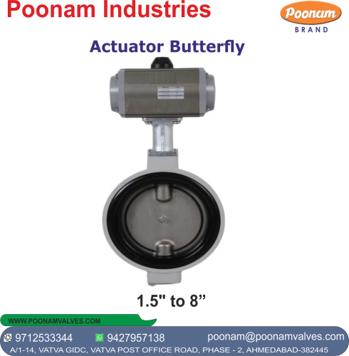 Aluminum Actuator Butterfly